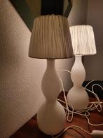 2 mooie ljusas salbo tafellampen met kapjes, Ophalen of Verzenden, Zo goed als nieuw, Minder dan 50 cm