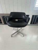 Vintage design kuipStoelen fauteuills stoeltjes, Huis en Inrichting, Ophalen, Minder dan 75 cm, Leer, 50 tot 75 cm