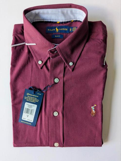 Ralph Lauren prachtig overhemd maat M /S slim fit, Kleding | Heren, Overhemden, Nieuw, Halswijdte 39/40 (M), Rood, Ophalen of Verzenden