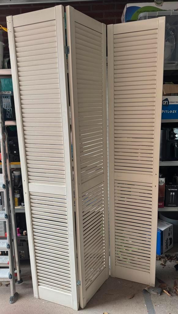 TE KOOP: Louvre kamerscherm/-deurtjes, Huis en Inrichting, Woonaccessoires | Kamerschermen, Zo goed als nieuw, Ophalen