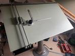 Nike tekentafel met Pro Sigma tekenmachine., Doe-het-zelf en Verbouw, Tekentafels, Ophalen, Gebruikt, 170 cm of meer