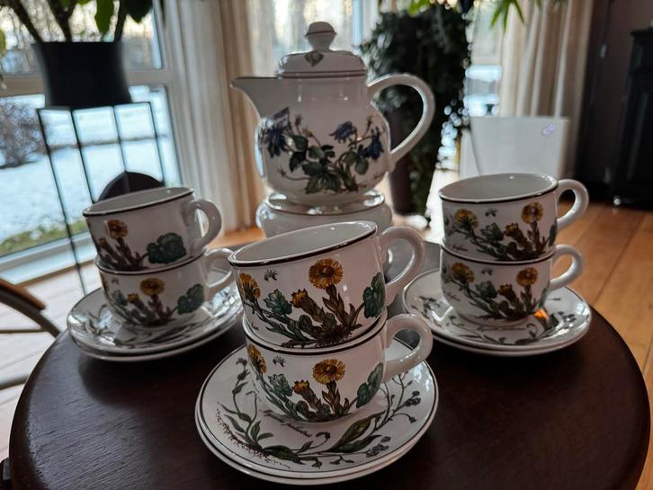 Villeroy&Boch Botanica theeservies compleet, Antiek en Kunst, Antiek | Servies compleet, Ophalen