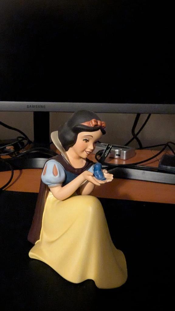 WDCC Won't you smile for me? Snow white, Verzamelen, Disney, Zo goed als nieuw, Beeldje of Figuurtje, Sneeuwwitje of Doornroosje