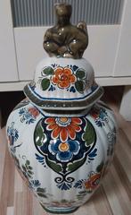 Delft polychroom vaas, Ophalen of Verzenden