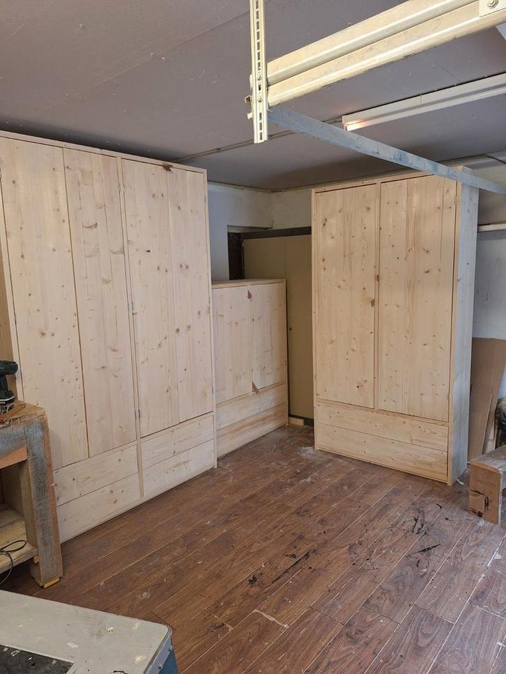 Kasten van terug gedroogd en geschaafd steigerhout, Huis en Inrichting, Kasten | Ladekasten, Nieuw, 25 tot 50 cm, Ophalen of Verzenden