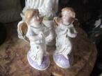 Twee Antieke Engeltjes heel mooi . 10 cm hoog, Antiek en Kunst, Ophalen of Verzenden