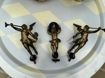 Bronzen ornament figuren . beschikbaar voor biedingen