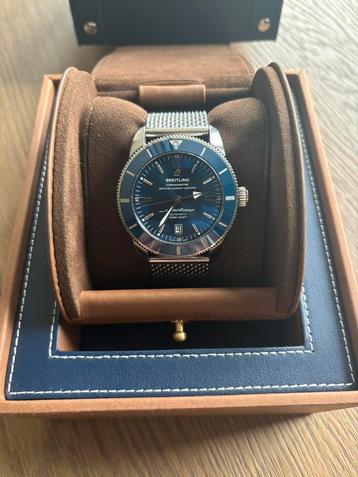 Breitling Superocean blauw Heritage 46mm 2018 nette staat beschikbaar voor biedingen
