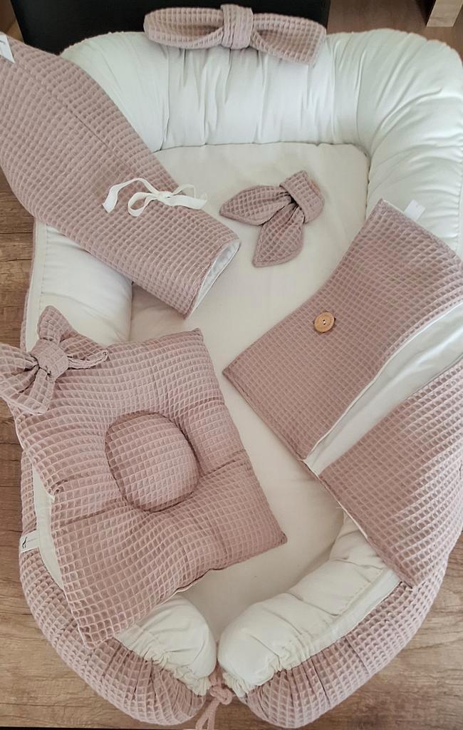 Comfykids Babynestset Waffle, Kinderen en Baby's, Luiertassen, Zo goed als nieuw, Ophalen of Verzenden