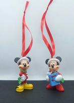 Disney Mickey en Minnie Mouse set kerst ornamenten ornament, Ophalen of Verzenden, Mickey Mouse, Nieuw