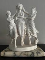 D. toni sculptuur beeld op marmeren voet kunst canova, Antiek en Kunst, Ophalen of Verzenden