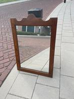 Houten Spiegel 55x75, Gebruikt, Ophalen of Verzenden, Minder dan 100 cm, Rechthoekig