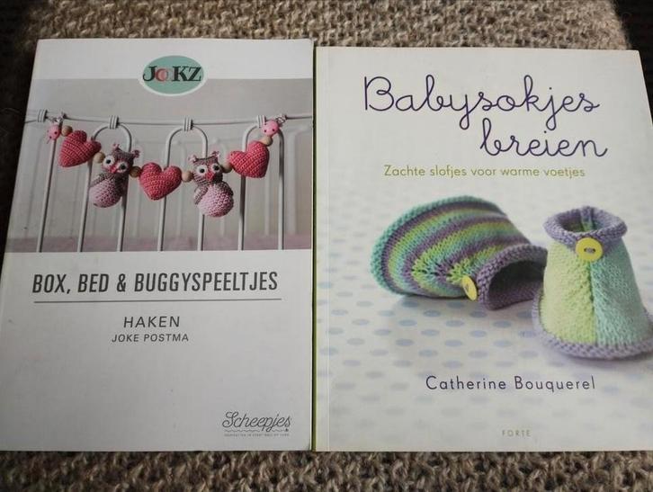 2x baby breiboeken joke postma en babysokjes breien, Hobby en Vrije tijd, Breien en Haken, Breien, Patroon of Boek, Ophalen of Verzenden