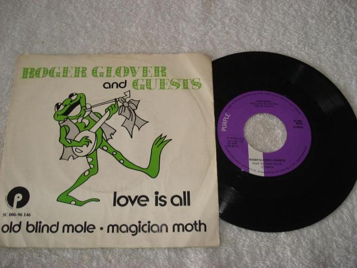 Roger Glover      Love is All      Kerst Orgineel, Cd's en Dvd's, Vinyl Singles, Zo goed als nieuw, Single, Pop, Ophalen of Verzenden