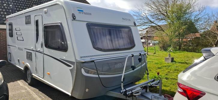 Caravan Eriba NOVA 545 HN bj 2011Airco Mover Levelsysteem,, Caravans en Kamperen, Caravans, Particulier, tot en met 4, 1250 - 1500 kg