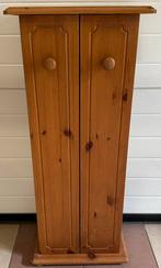 Grenen cd/dvd kastje, Ophalen, Zo goed als nieuw, Hout, Cd's