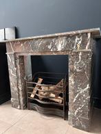 Jaren 20,30 schouw art deco antieke schouw mantel openhaard, Ophalen of Verzenden, Zo goed als nieuw, Vrijstaande haard