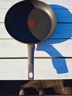 Tefal keramische koekenpan 28 cm, z.g.a.n., Ophalen of Verzenden, Zo goed als nieuw, Rvs, Keramische plaat