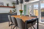 Mangohouten industriële eetkamer tafel, absoluut nieuwstaat, Huis en Inrichting, Tafels | Eettafels, Ophalen, 50 tot 100 cm, Zo goed als nieuw