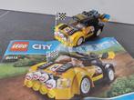 LEGO City Rallyauto - 60113 - compleet + boekje, Ophalen, Zo goed als nieuw, Complete set, Lego