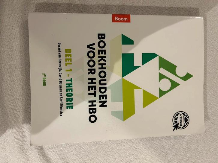 Boekhouden HBO Deel 1 Theorie, Boeken, Studieboeken en Cursussen, Zo goed als nieuw, HBO, Beta, Ophalen of Verzenden