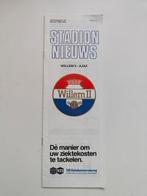 Willem II - AJAX programmablad seizoen 1989-1990 nr 16, Ophalen of Verzenden, Zo goed als nieuw, Ajax, Overige typen