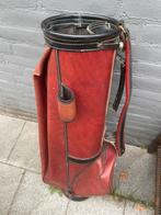 Vintage Thomlinsons Winford Golftas rood met zwart, Ophalen, Zo goed als nieuw, Tas, Overige merken