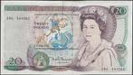 Great Britain 20 pounds ND(1970-1991) gebruikt p.380d(nr 63), Postzegels en Munten, Bankbiljetten | Europa | Niet-Eurobiljetten
