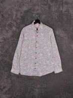 R2 Amsterdam Overhemd 42 16.5 Print Patroon, Blauw, ., Ophalen of Verzenden, Zo goed als nieuw