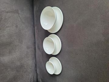 Villeroy &Boch 3 delige schaaltjes set  beschikbaar voor biedingen