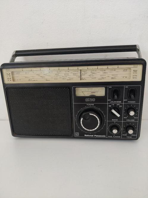 National Panasonic RF-1110LBS GX 10, Audio, Tv en Foto, Radio's, Gebruikt, Wereldontvanger, Ophalen of Verzenden