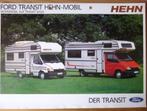 Ford Transit '86 camper, Hehn, 1 brochureblad 8/1987, Verzenden, Gelezen, Ford