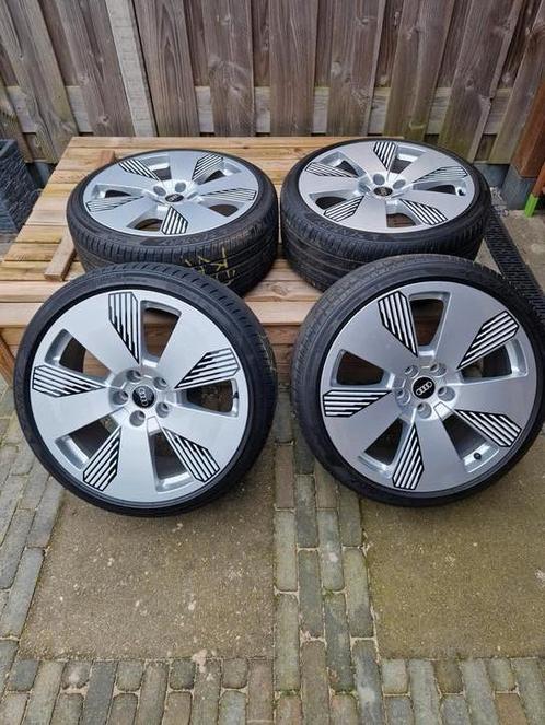 19" etron velgenset 5x112 225/35-19, Auto-onderdelen, Banden en Velgen, Banden en Velgen, Zomerbanden, 19 inch, 225 mm, Personenwagen