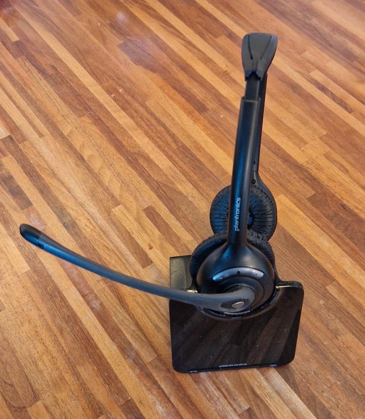 plantronics CS520, Computers en Software, Headsets, Zo goed als nieuw, Over-ear, Draadloos, Ophalen