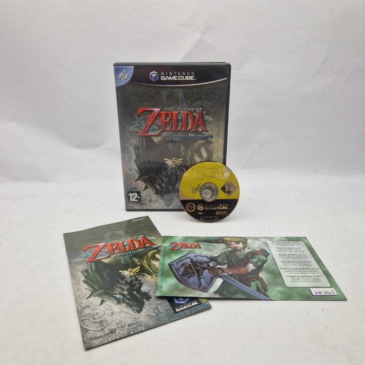 The Legend of Zelda: Twilight Princess NGC || Nu voor €99,99, Spelcomputers en Games, Games | Nintendo GameCube, Zo goed als nieuw