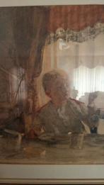 Aquarel WB Tholen, Ophalen of Verzenden
