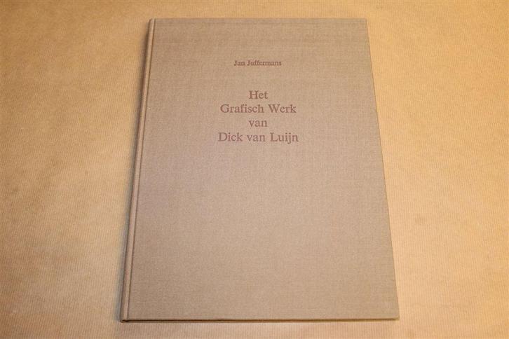 Grafisch werk Dick van Luijn — Met Houtdruk - Genummerd ex., Boeken, Kunst en Cultuur | Beeldend, Zo goed als nieuw, Ophalen of Verzenden