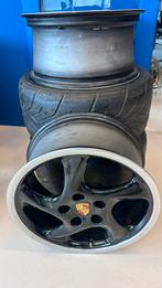 Porsche 18 inch CUP III Velgen Set made in ITALY, 265 mm, Velg(en), Gebruikt, Personenwagen