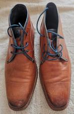 VAN BEERS LEDER SCHOENEN MAAT 42, Bruin, Verzenden, Boots, Zo goed als nieuw