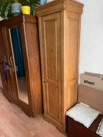 Prachtige massief blank eiken hoge kast met planken, Ophalen, Met plank(en), Eikenhout, Zo goed als nieuw