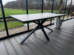 Mooie tuintafel antraciet merk: Hartman, Tuin en Terras, Tuintafels, Ophalen, Gebruikt, Rechthoekig, Aluminium