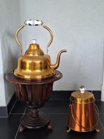 Theestoof met koperen ketel, Antiek en Kunst, Antiek | Woonaccessoires, Ophalen