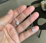 Zinzi ketting met hanger, Verstelbaar, Ophalen of Verzenden, Zo goed als nieuw, Zilver