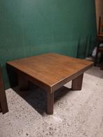 Bijzettafel massief eiken bijzet tafeltje tafel eik, Ophalen, Minder dan 45 cm, Gebruikt, Klassiek