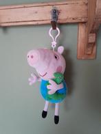 ~ Peppa Pig George Knuffel Hanger, Ophalen of Verzenden, Gebruikt, Overige typen