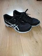 Zwarte Asics sportschoenen maat 44.5, Sport en Fitness, Badminton, Ophalen, Zo goed als nieuw, Schoenen