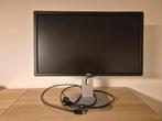 24 inch Dell LCD HD beeldscherm met dp kabel, model P2414H, Ophalen, VGA, Full HD, Zo goed als nieuw