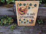 Reclame bord, Ophalen of Verzenden, Zo goed als nieuw