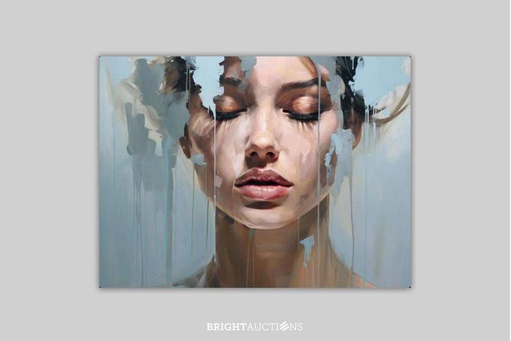 Saskia - Maria Strabel, Antiek en Kunst, Kunst | Schilderijen | Modern, Ophalen