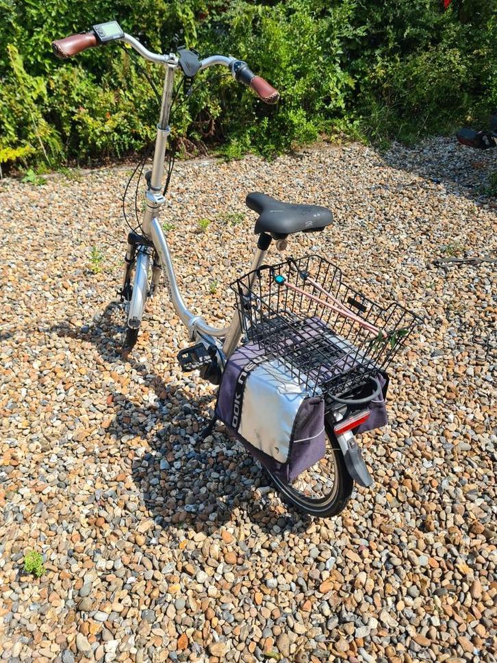 elektrische vouwfietsen - e4motion maxi deluxe- mooi hand, Fietsen en Brommers, Fietsen | Dames | Omafietsen, Zo goed als nieuw
